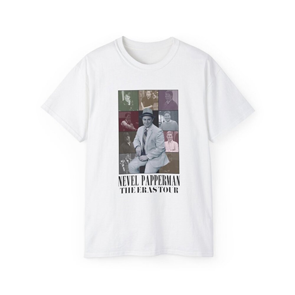 New Nevel Papperman Era Tour Shirt Funny ICarly Meme Tee Gag Gift Shirt